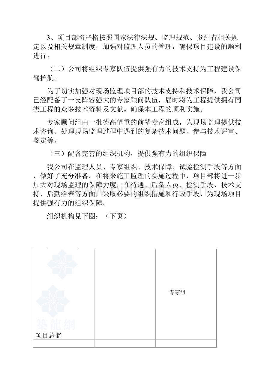 贵州省某房建工程监理大纲.docx_第3页