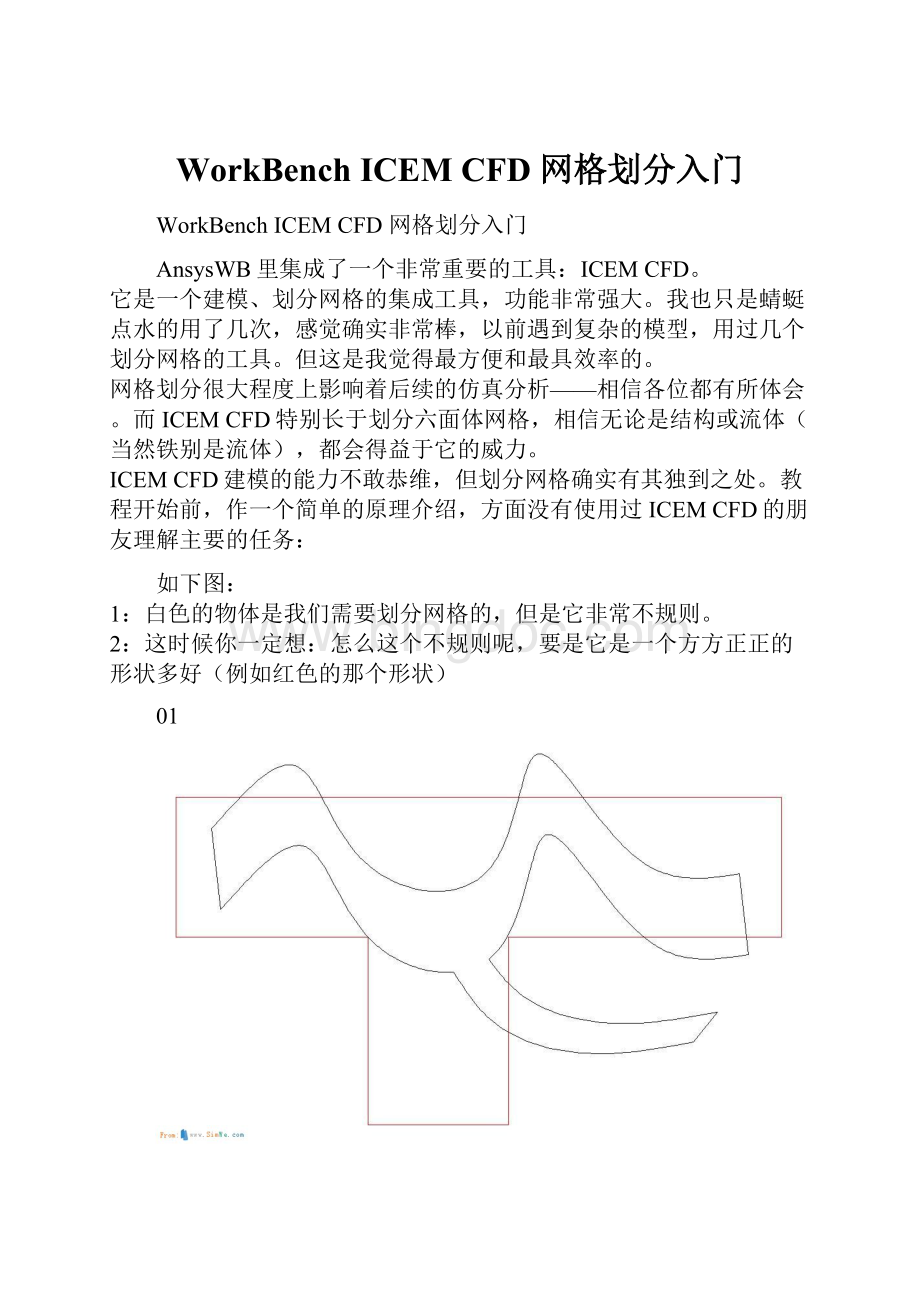 WorkBench ICEM CFD 网格划分入门.docx_第1页