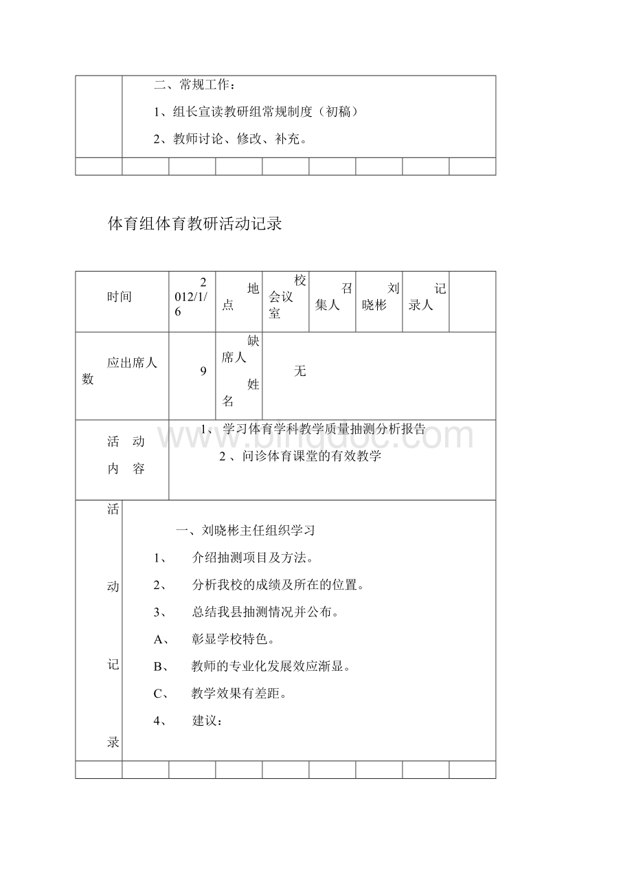 中学体育教研精彩活动记录簿.docx_第3页