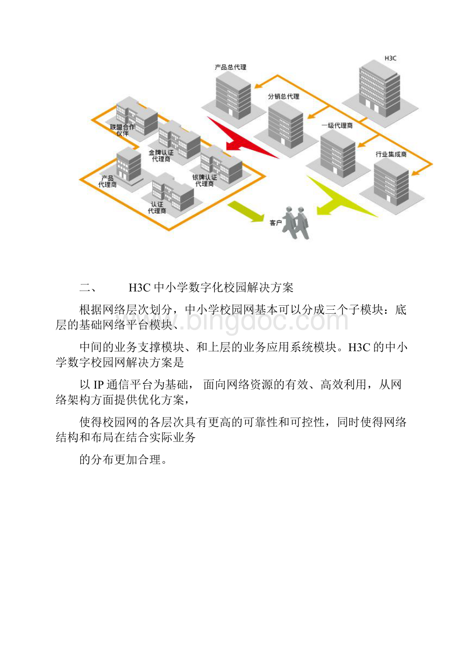 H3C数字化中小学校园网解决设计.docx_第3页