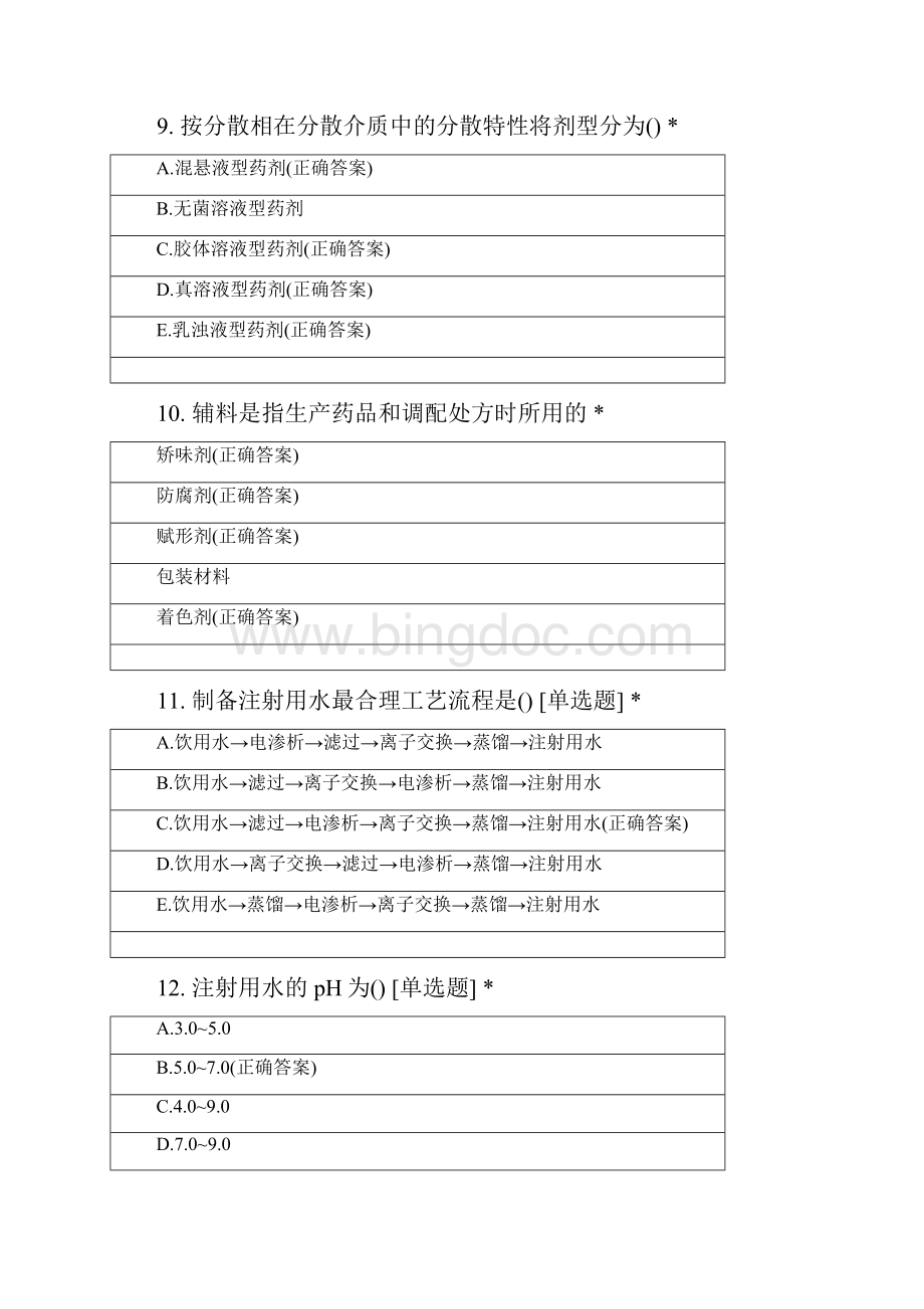 山东中医药大学制药工程专业学年药剂学.docx_第3页