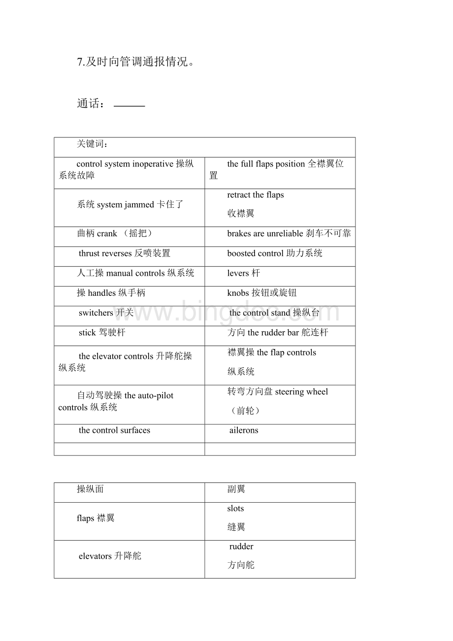 管制员十六种特殊情况简要处置程序及用语讲解.docx_第3页