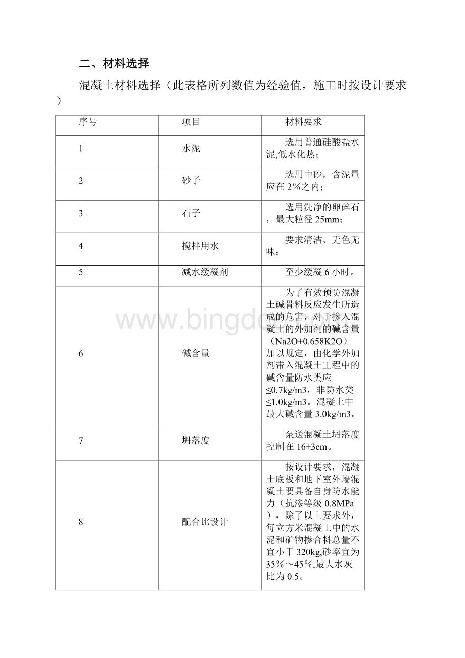 实用参考混凝土施工方案doc.docx_第2页