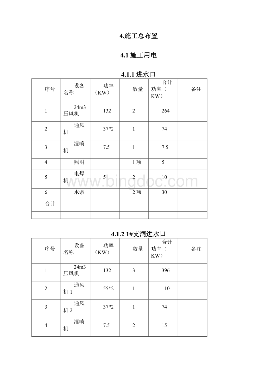 引水隧洞开挖施工方案.docx_第3页