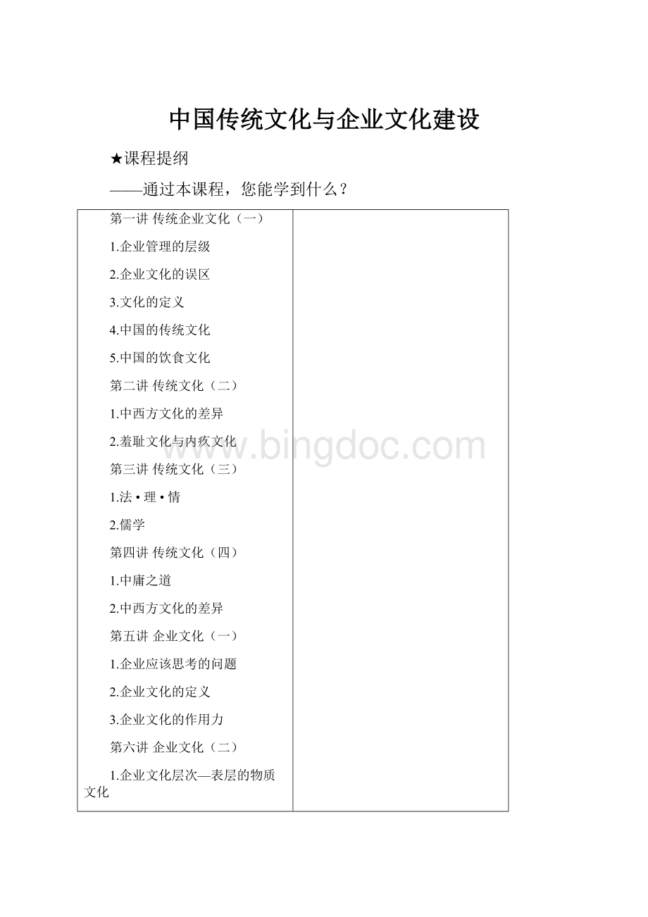 中国传统文化与企业文化建设.docx_第1页