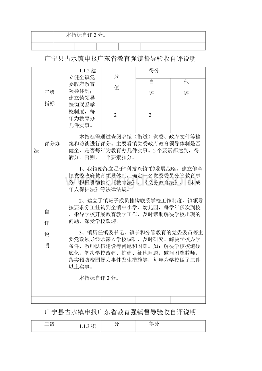 肇庆市广宁县古水镇申报广东省.docx_第3页