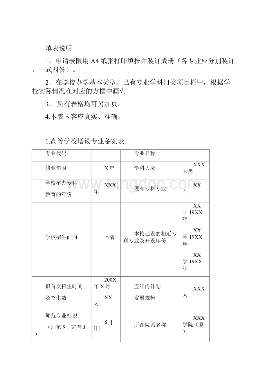 高职高专院校增设专业备案表.docx_第2页