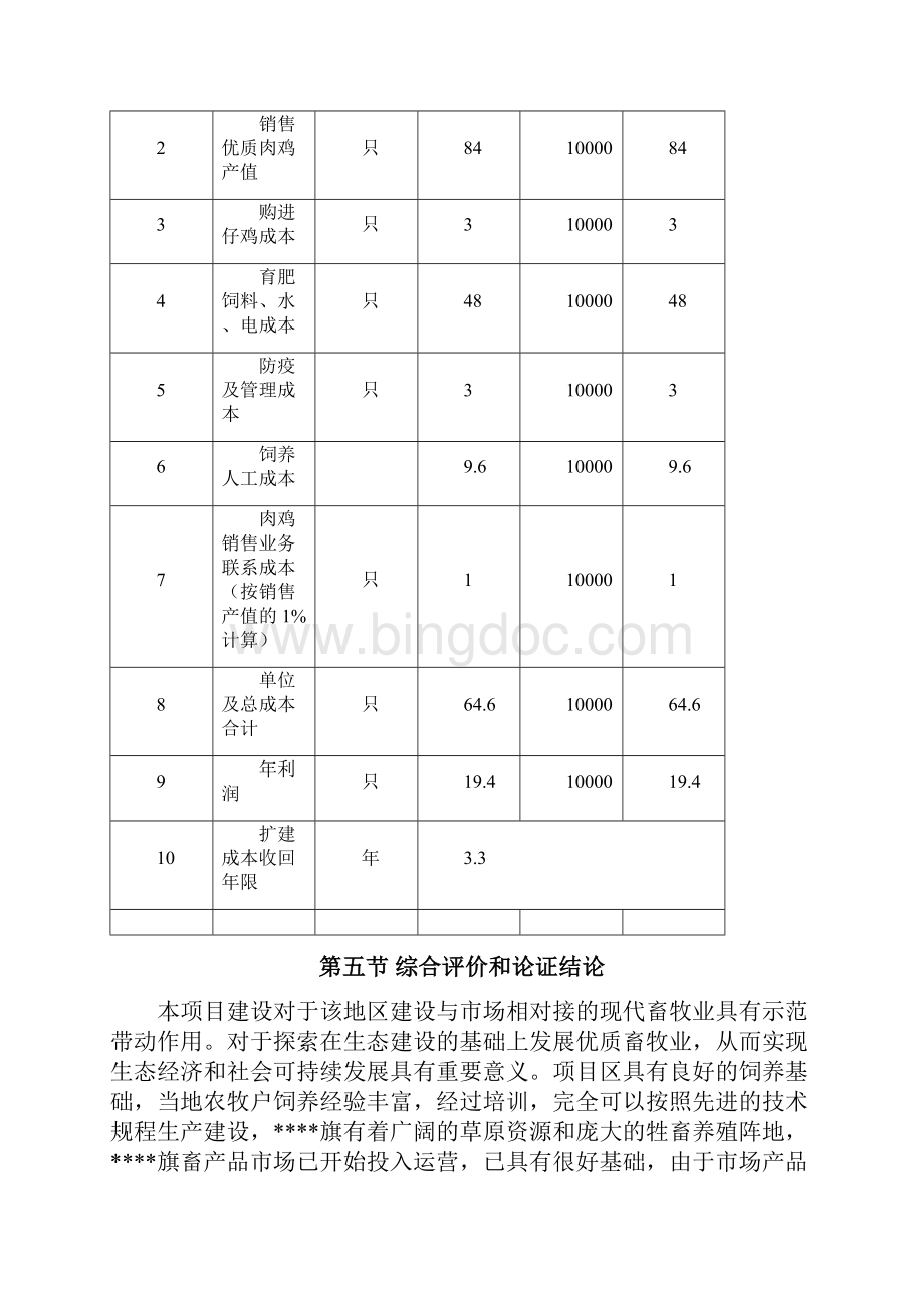 万合永镇肉鸡养殖场扩建工程项目可行性研究报告.docx_第3页