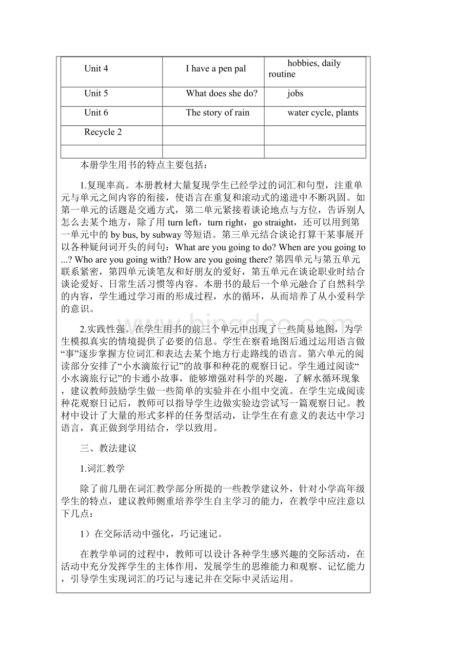 六年级英语教材分析报告.docx_第2页