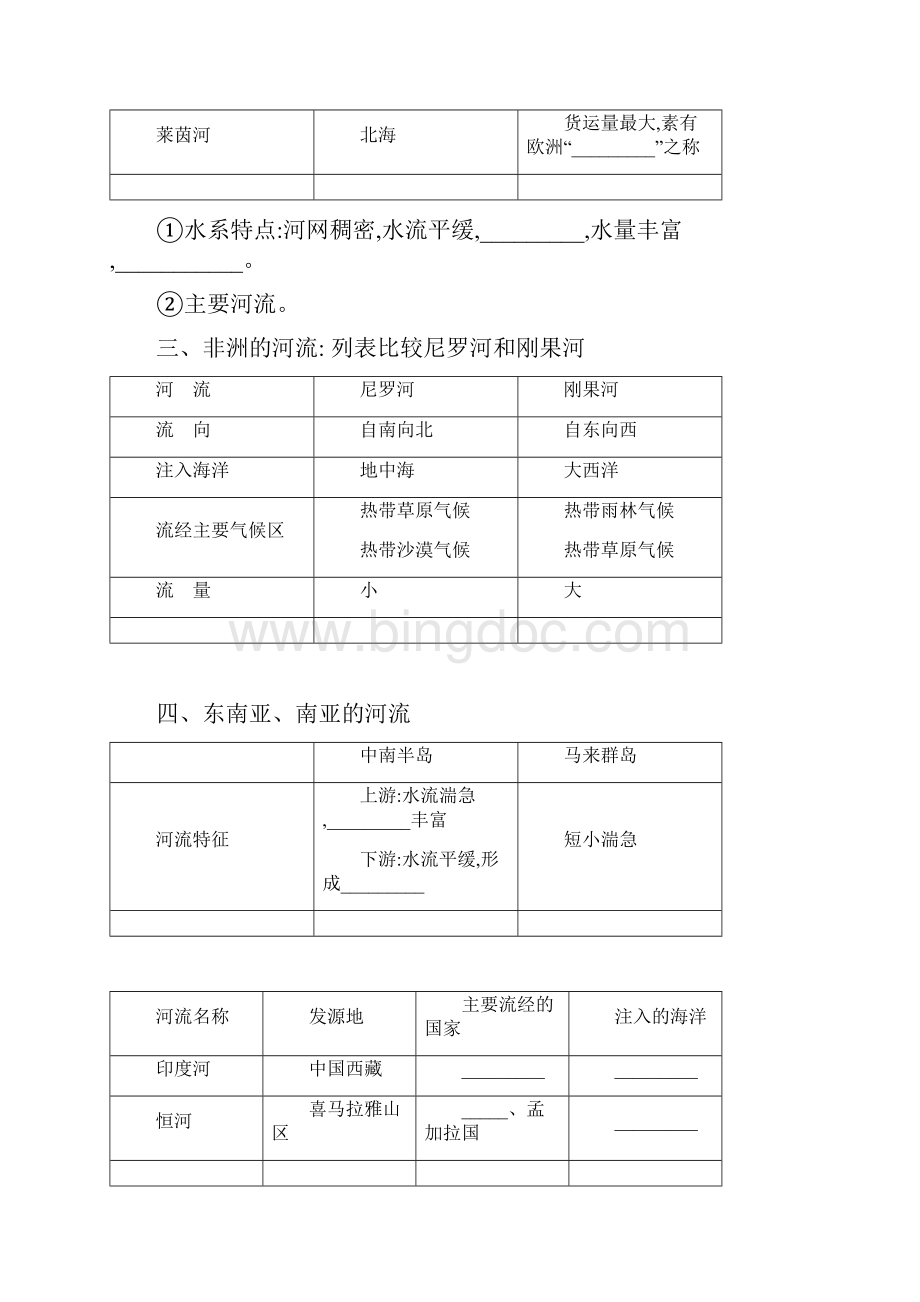 小初高学习山东省滨州市中考地理 河流和湖泊复习学案.docx_第3页