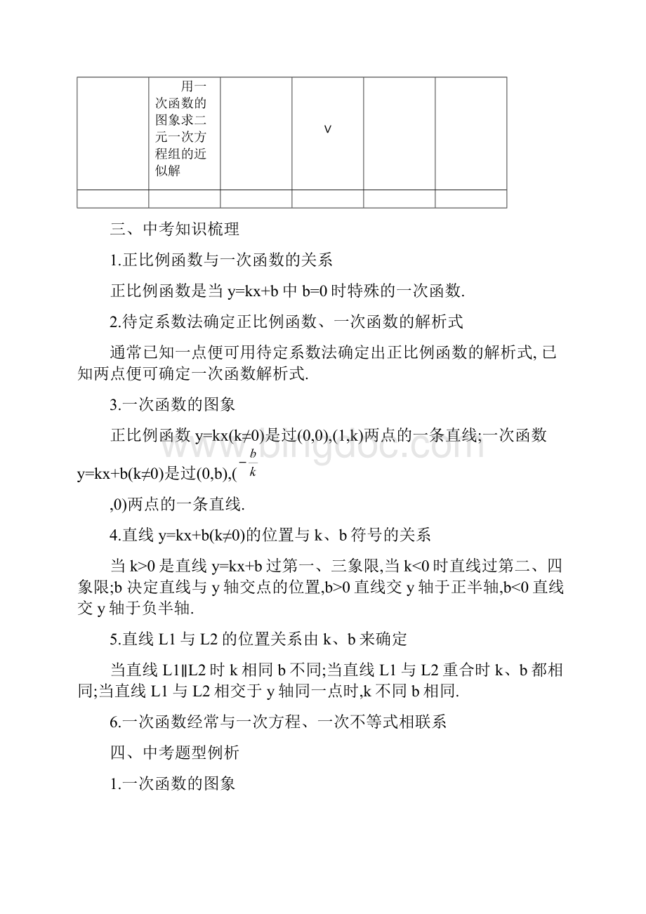 初三数学教案中考数学一次函数3 精品.docx_第2页