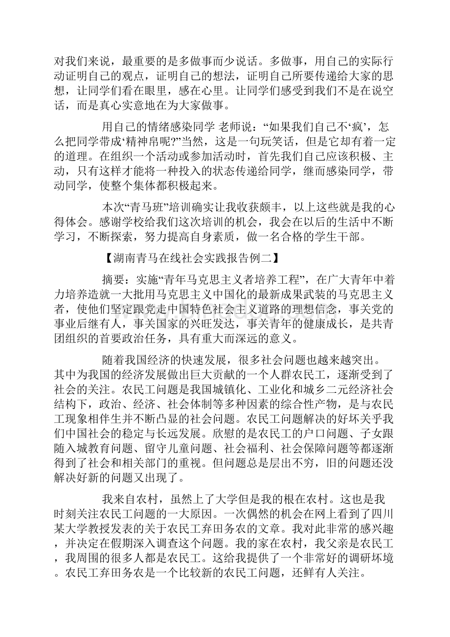 湖南青马在线社会实践报告.docx_第3页