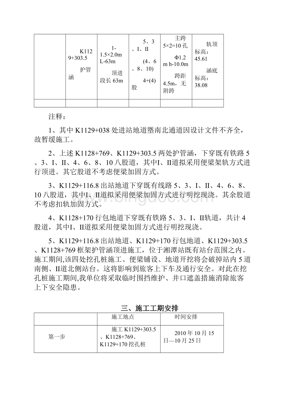 下穿铁路地下通道人工挖孔桩施工方案.docx_第3页