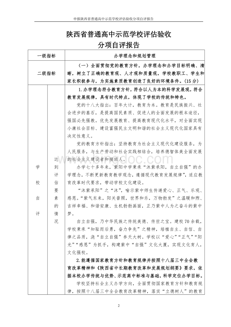 申报省级示范高中分项自评报告.doc_第2页