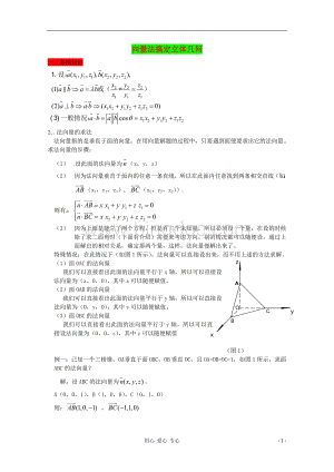 1年高中数学教学论文-向量法搞定立体几何.doc