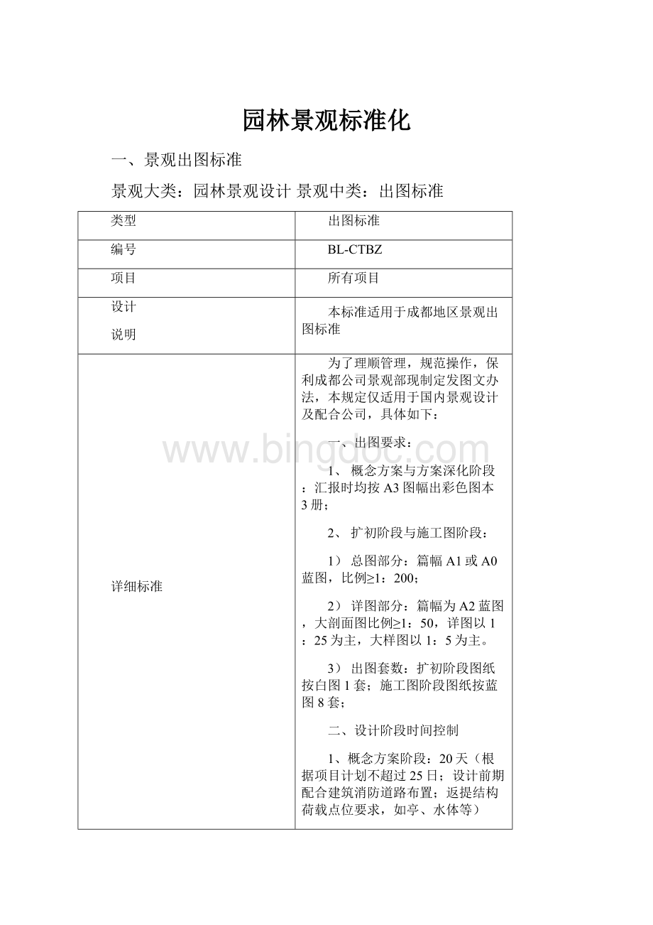 园林景观标准化.docx_第1页