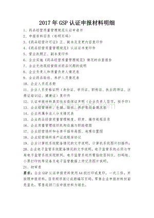 GSP认证材料(全套).doc