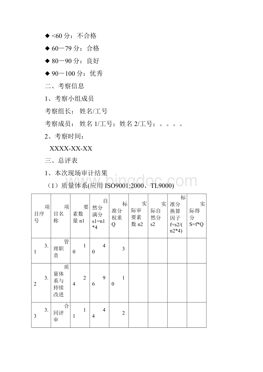 华为供应商质量管理体系考察报告全.docx_第2页