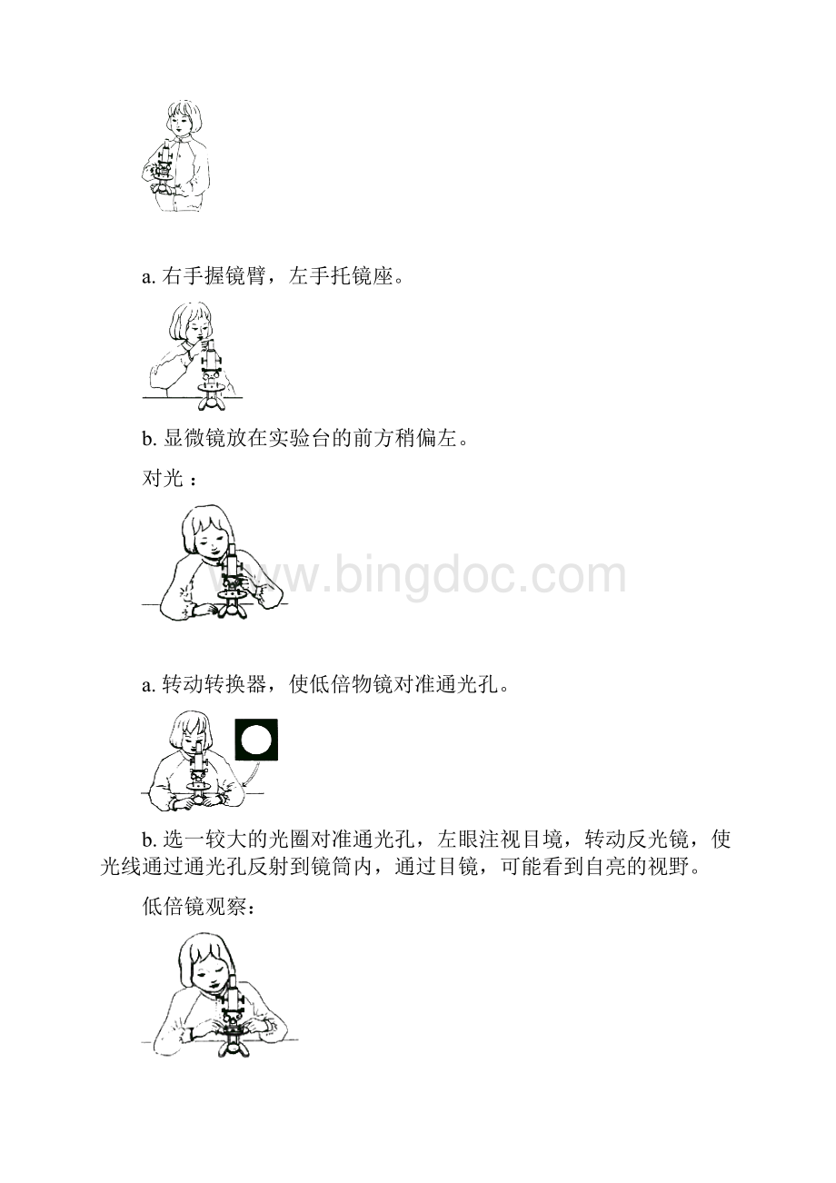 显微镜的结构和使用.docx_第2页