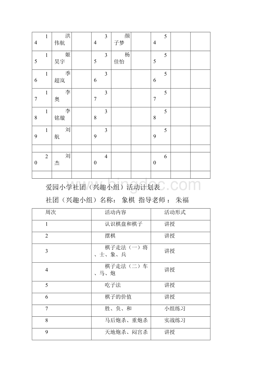 小学社团活动记录表.docx_第3页