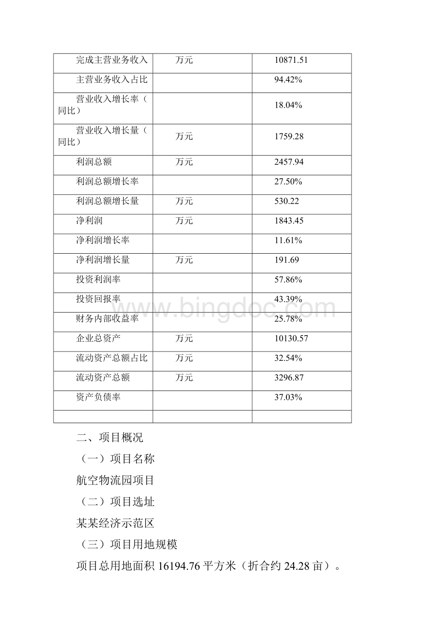 航空物流园项目可行性研究报告.docx_第3页