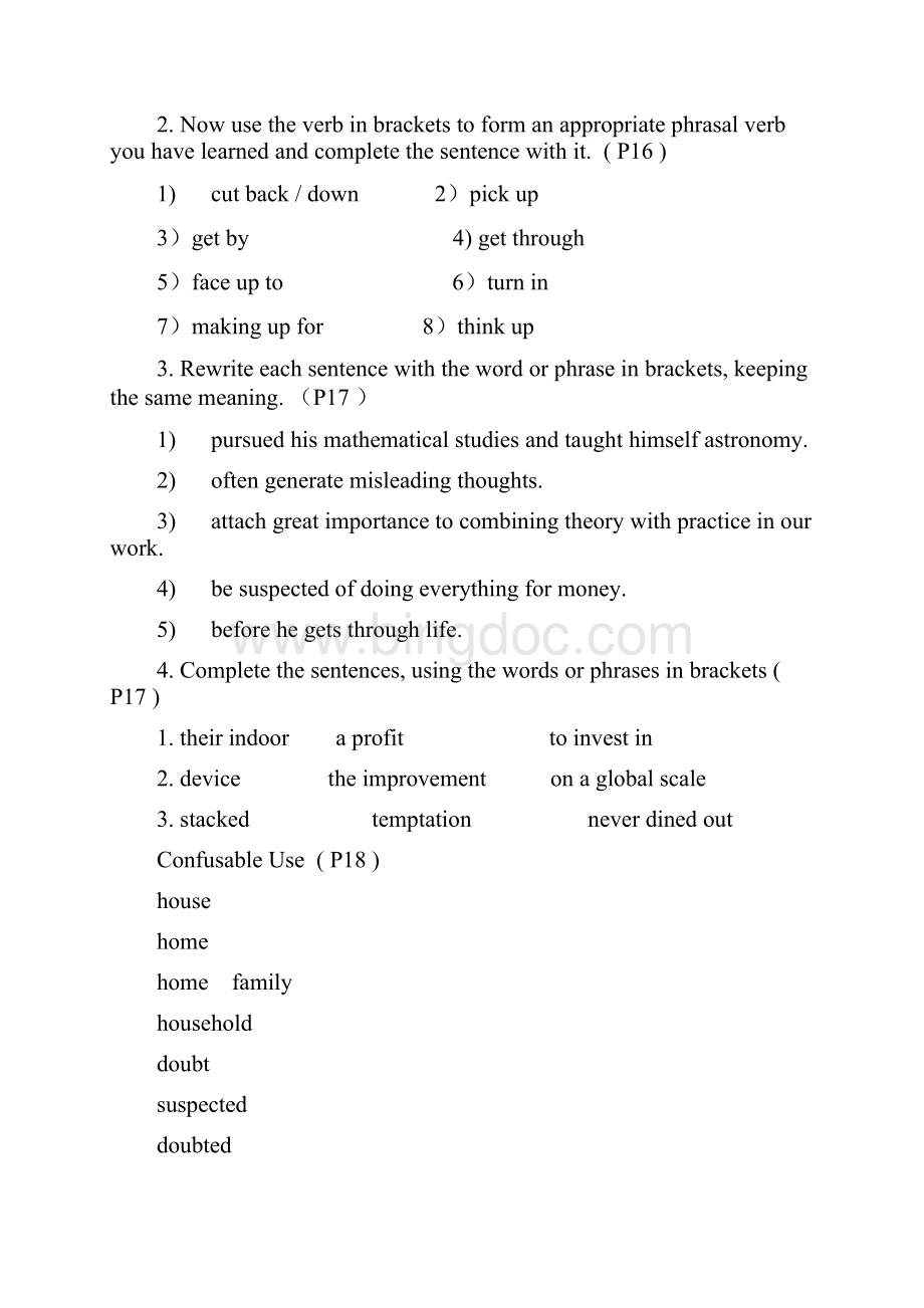 全新版大学英语综合教程3课后答案完全版.docx_第3页