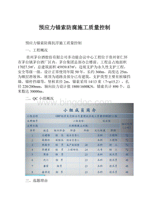 预应力锚索防腐施工质量控制.docx