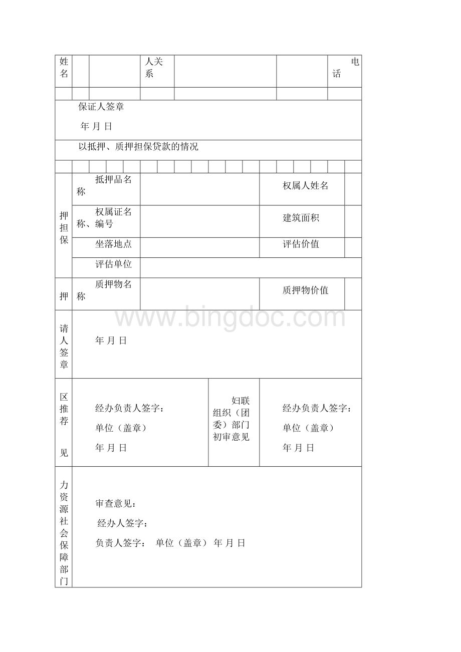 小额贷款申请表.docx_第3页