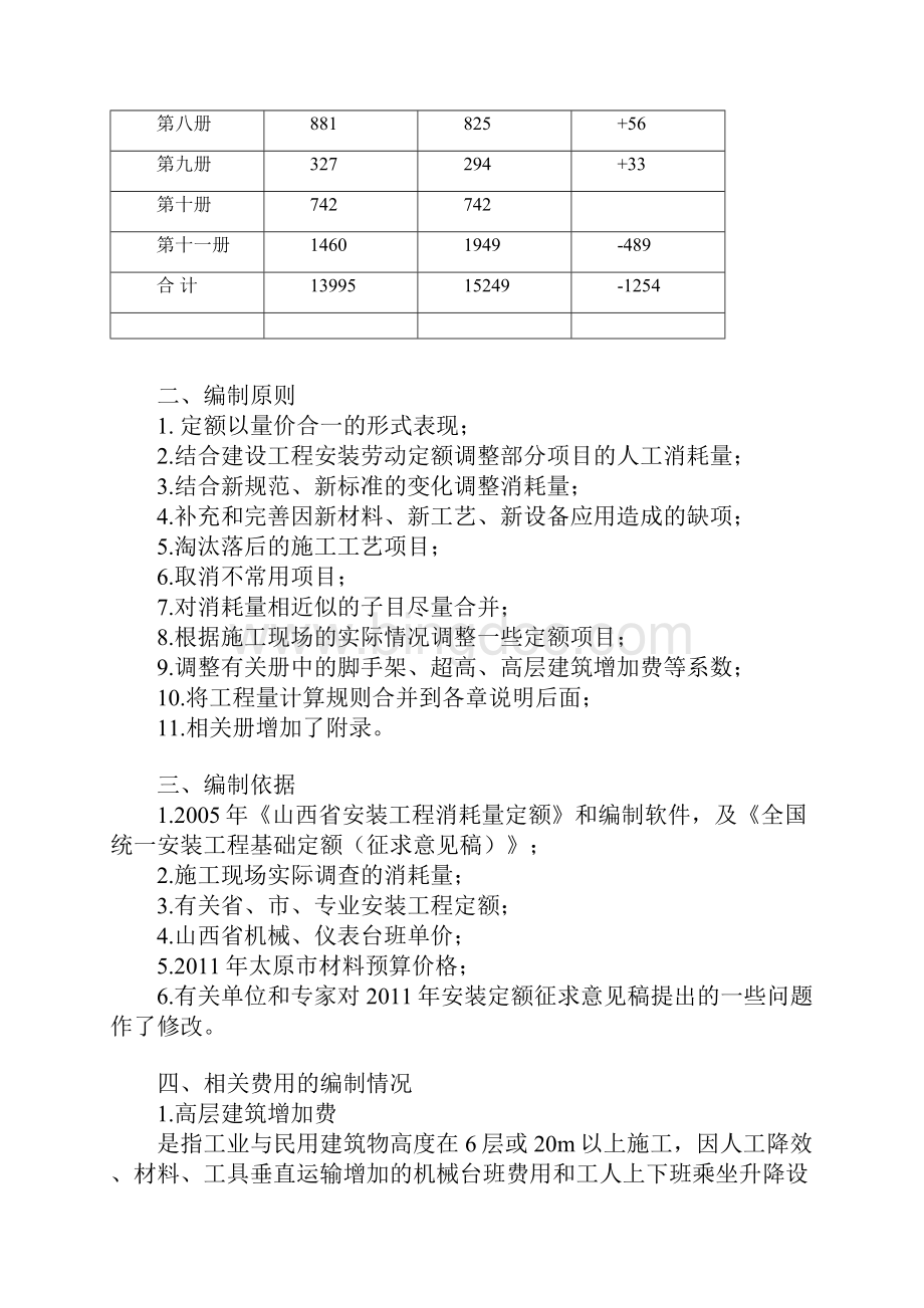 《山西省建设工程计价依据》安装工程预算定额编制说明.docx_第2页