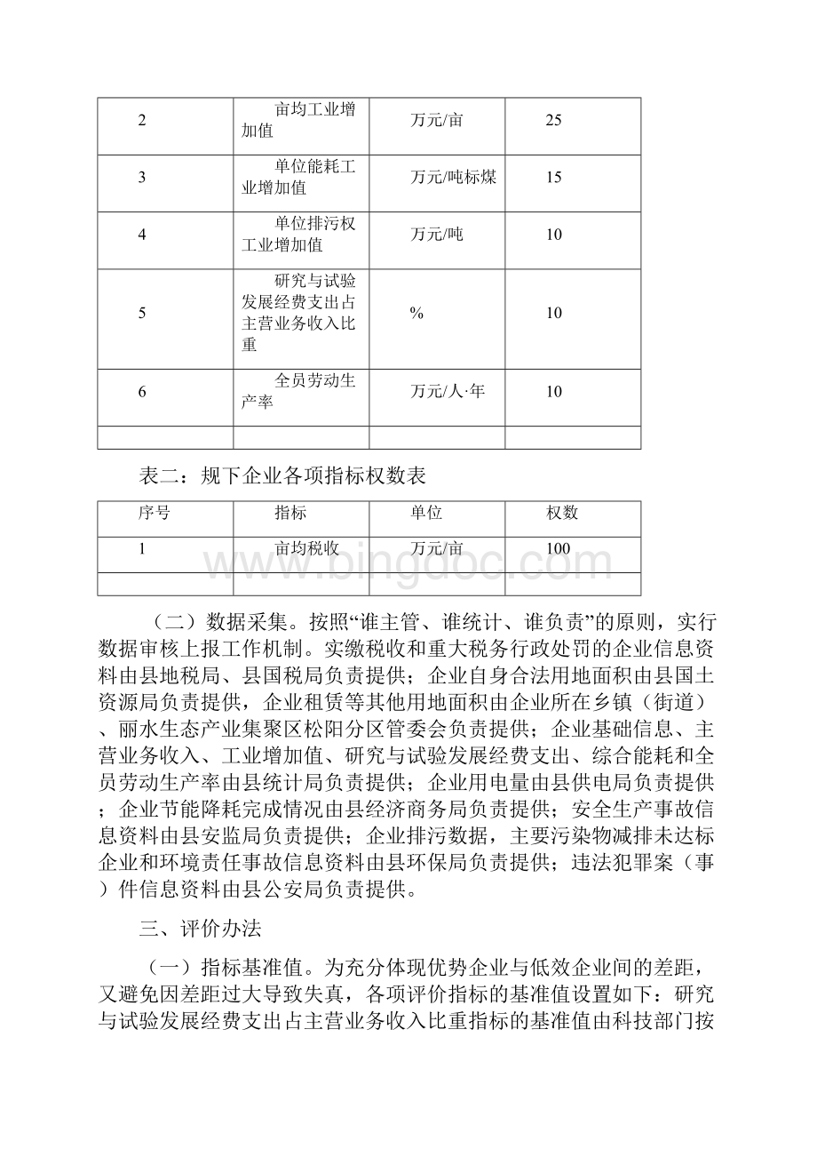 松阳工业企业综合评价考核实施意见征求意见稿.docx_第2页