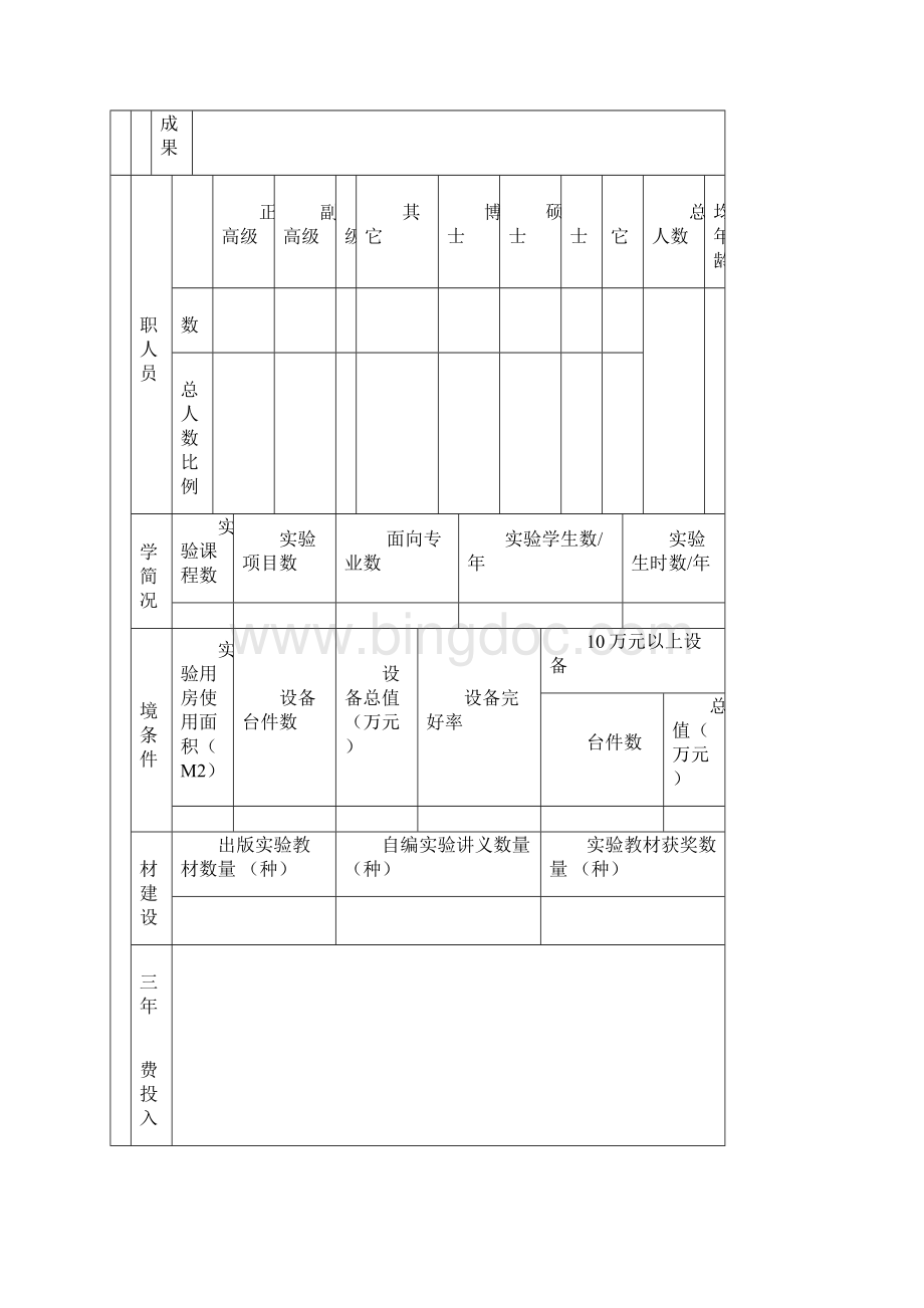 华南理工大学广东省高等学校实验教学示范中心申请书.docx_第3页