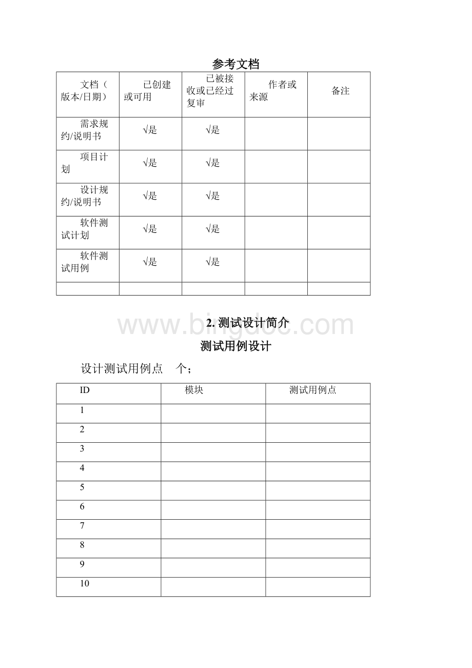 项目测试总结报告.docx_第2页