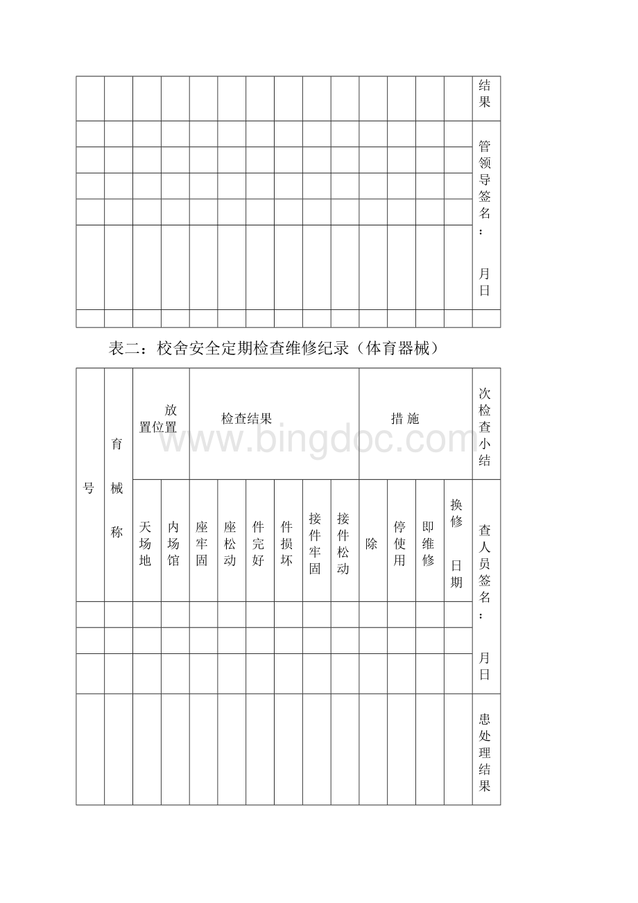 校舍安全检查维修记录.docx_第2页