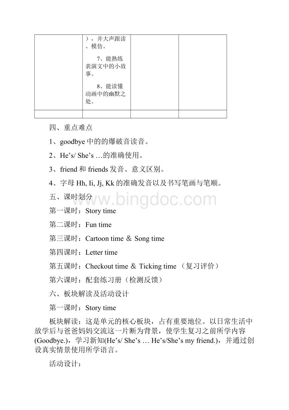 优质小学英语译林牛津版三年级上册Unit 3 My Friend优质公开课教案 2.docx_第3页