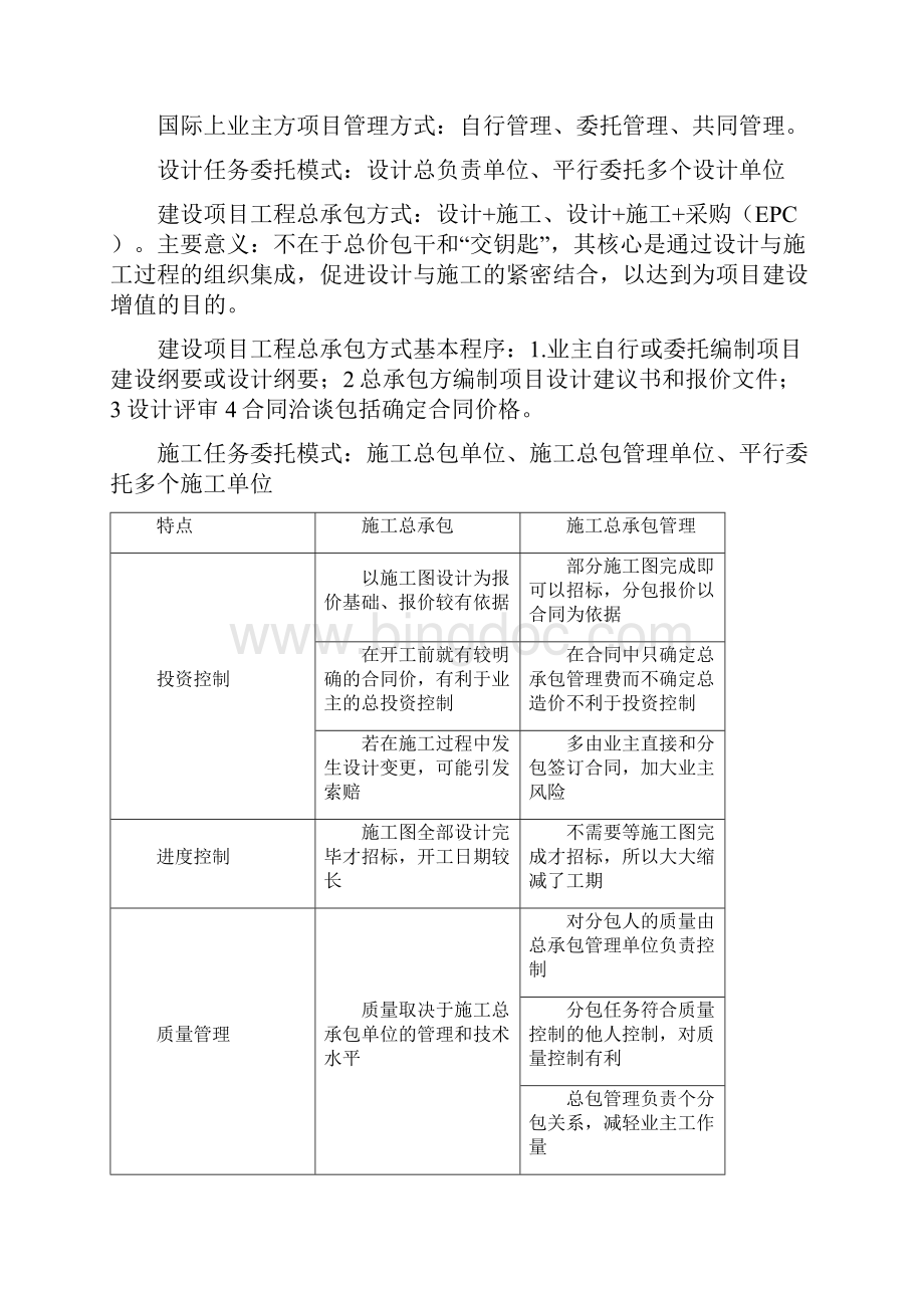 一建建设工程项目管理重点整理必过.docx_第3页