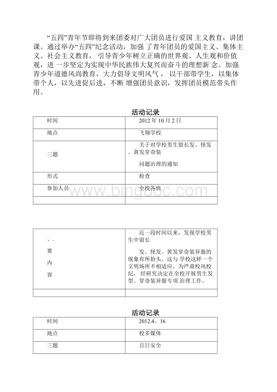 团委会议记录表.docx_第2页