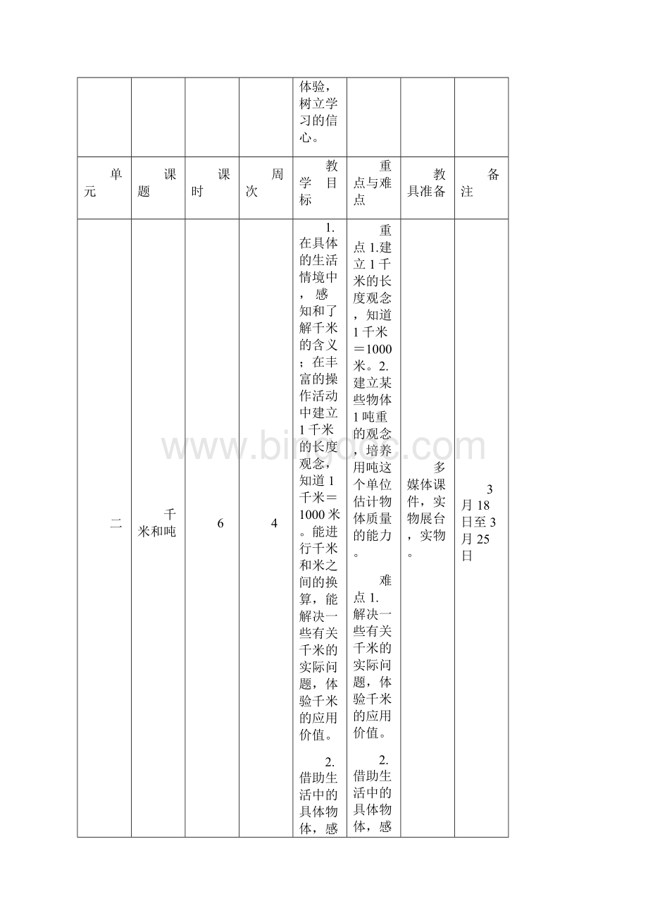 三年级下册数学教学设计及反思59课时.docx_第3页