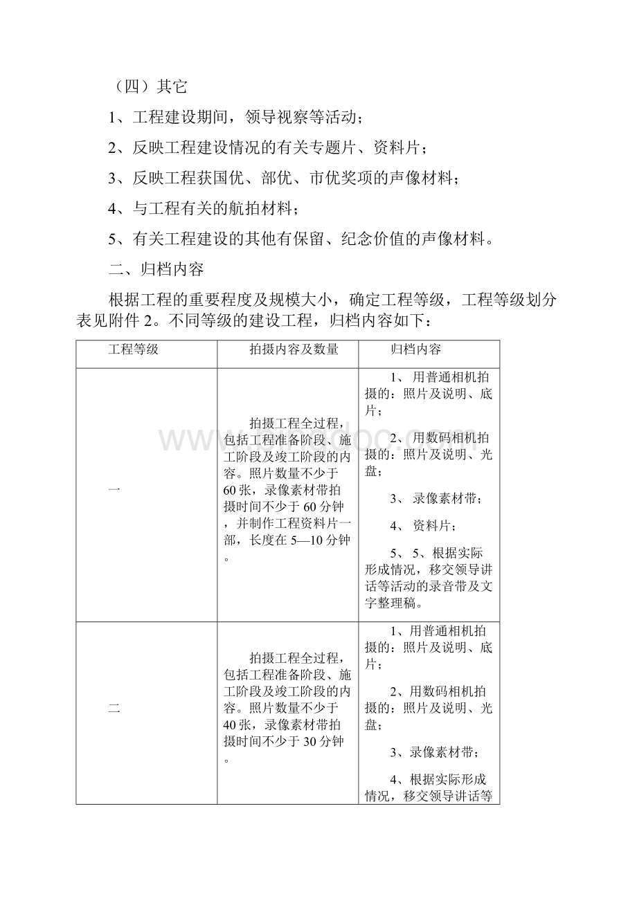 杭州市建设工程声像档案归档整理管理规定.docx_第2页