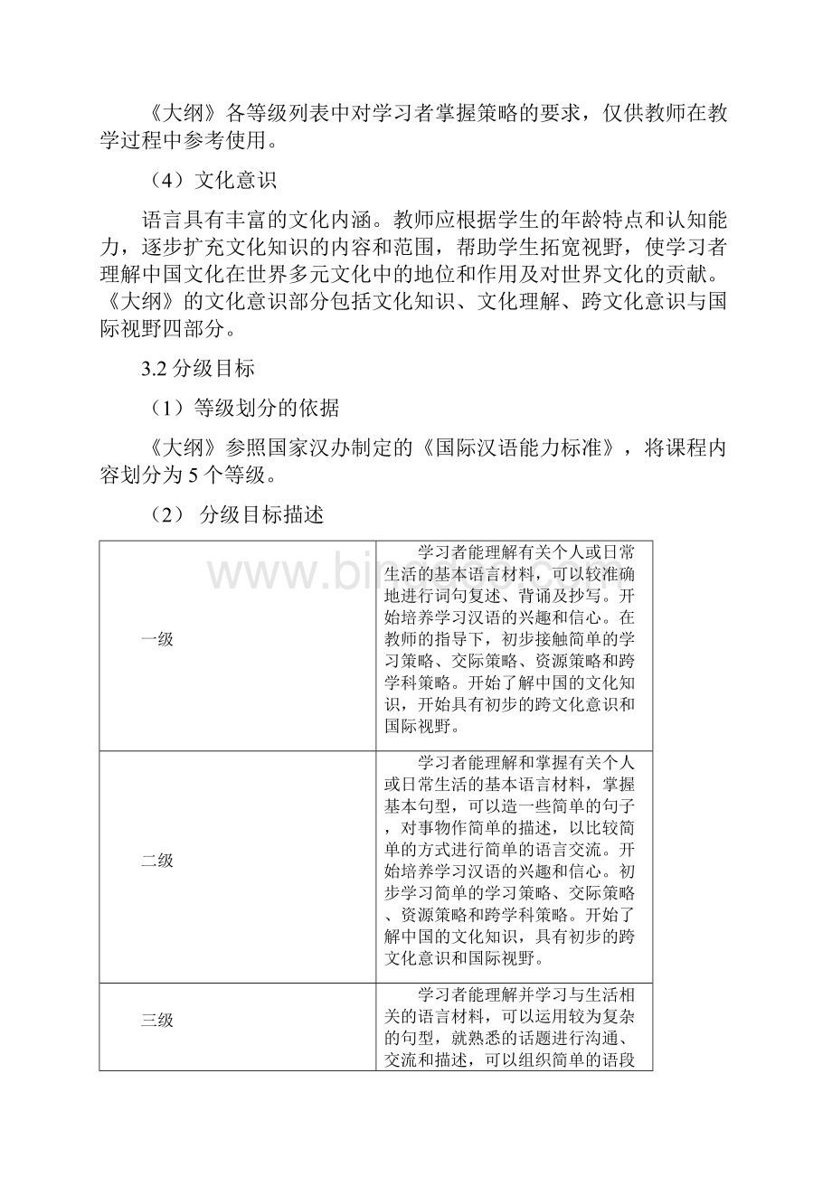 国际汉语教学通用课程大纲quanben.docx_第3页