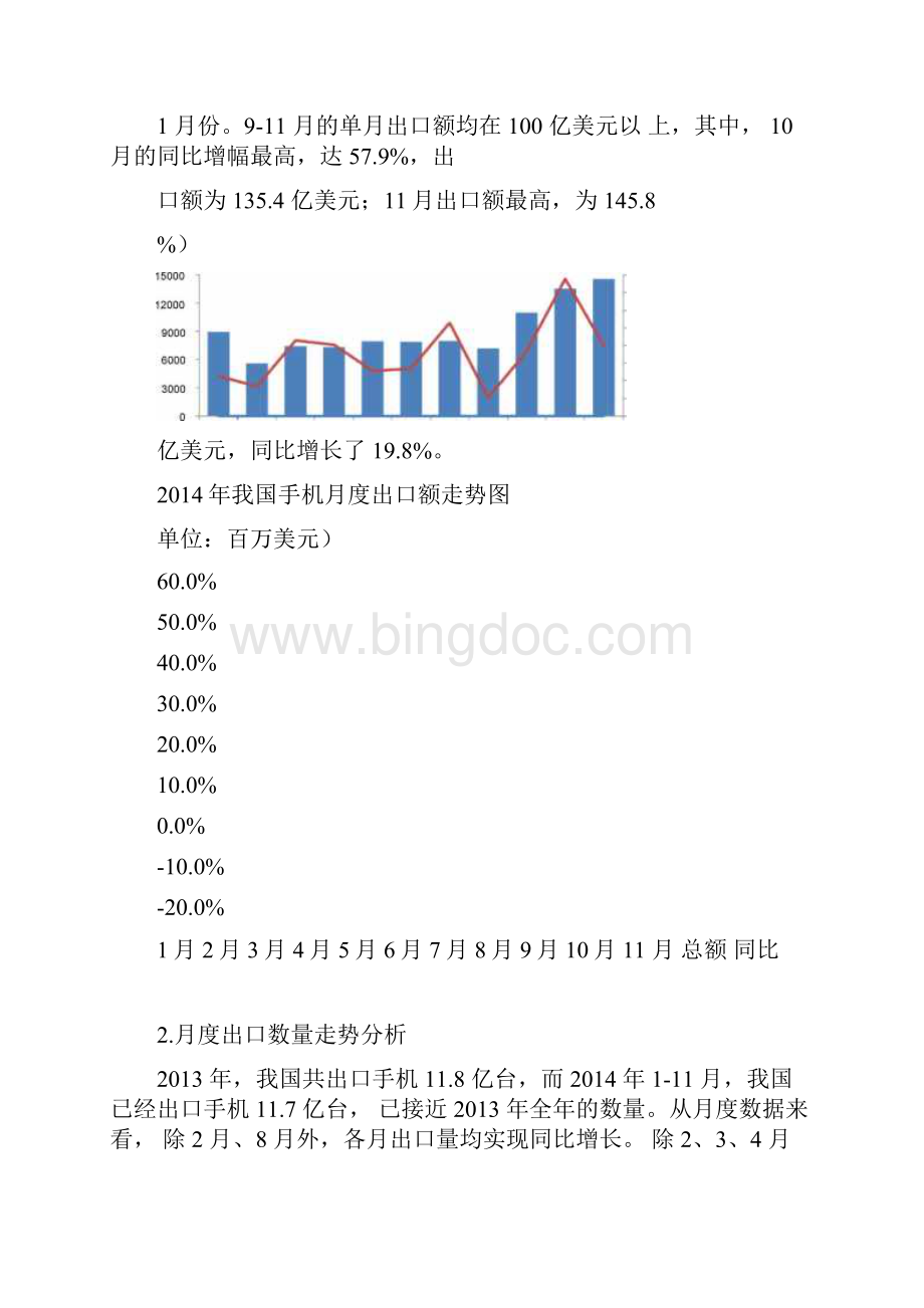 中国手机行业出口分析报告.docx_第2页