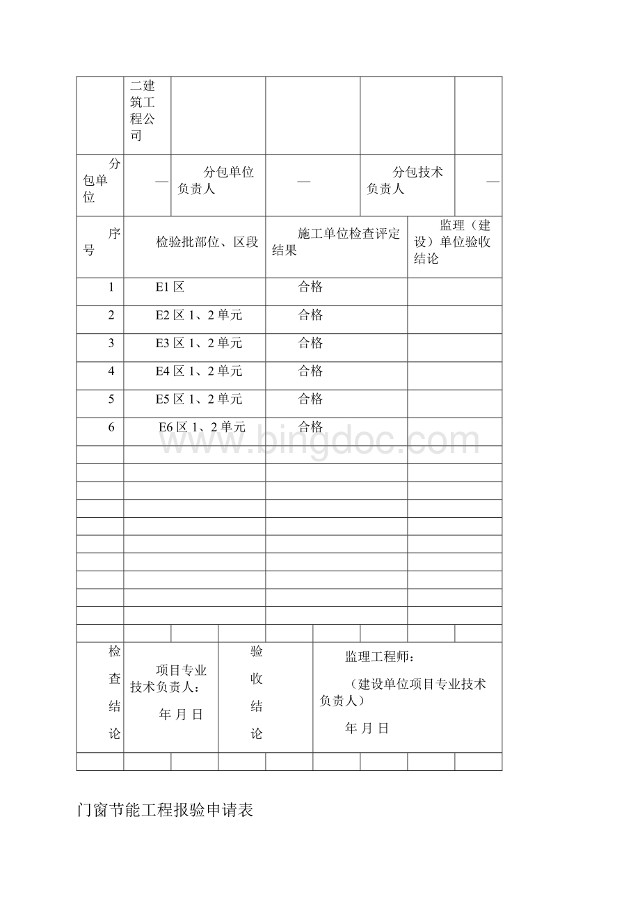 门窗节能分项工程报验申请表.docx_第2页