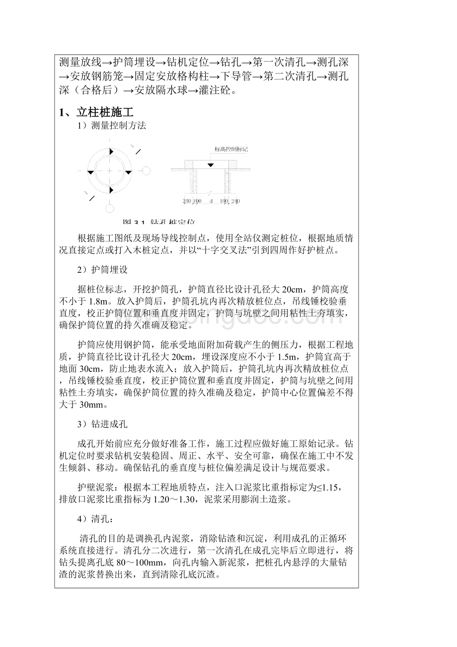 西二环格构柱施工技术交底.docx_第3页