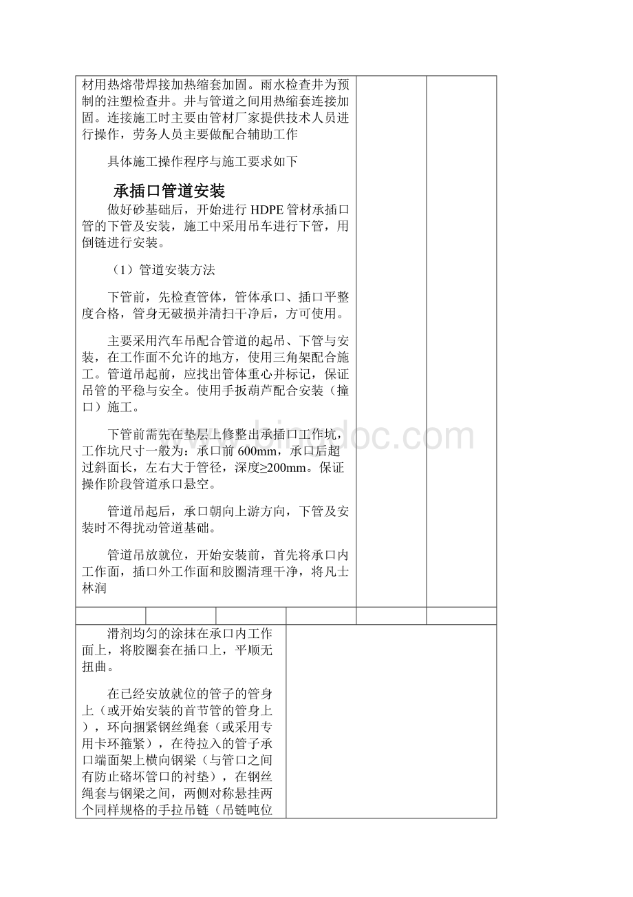 雨水管道与检查井施工交底.docx_第2页