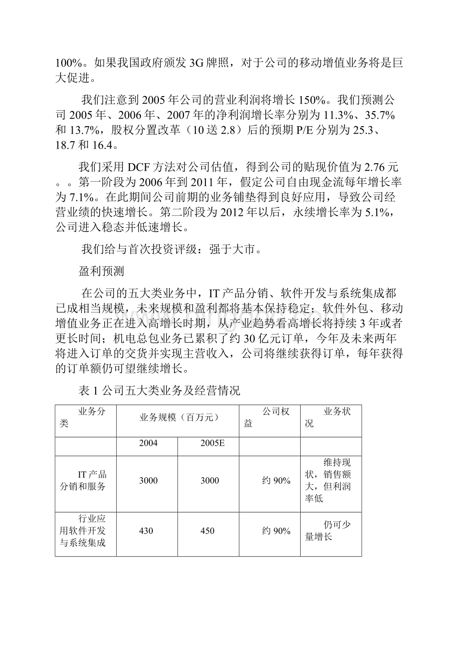 浙大网新投资价值分析报告.docx_第2页