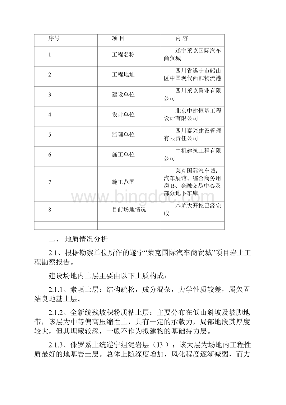 独立基础土石方工程施工方案.docx_第2页