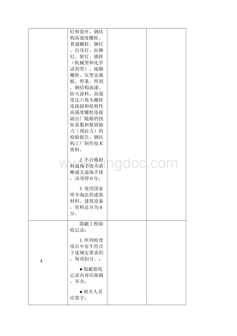 钢结构工程质量评分表.docx_第3页