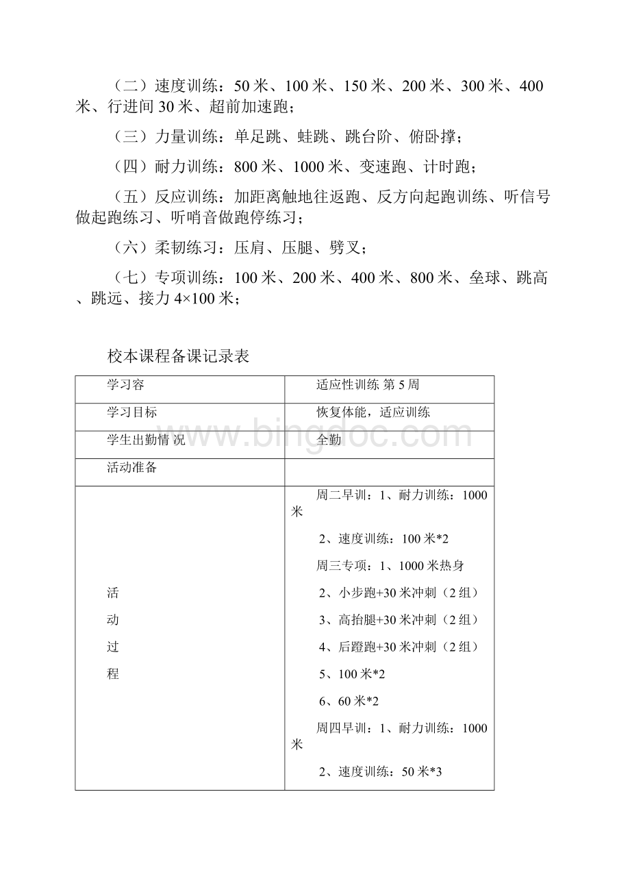 小学地田径队训练计划清单应用清单.docx_第2页