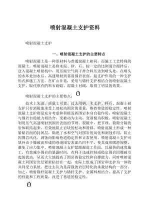 喷射混凝土支护资料.docx