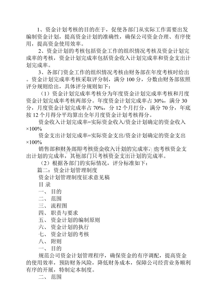 月度资金计划管理制度.docx_第3页