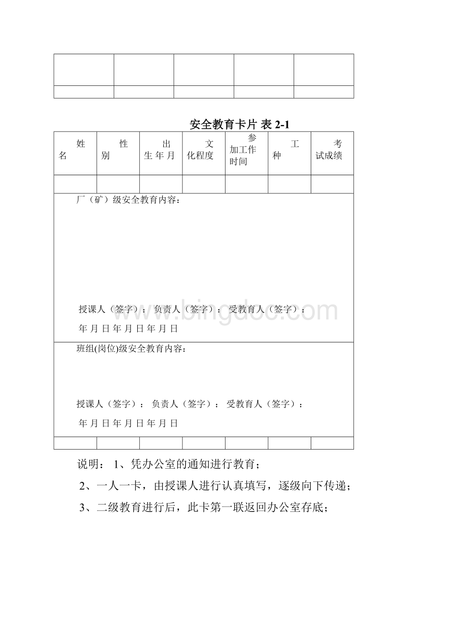 非煤矿山安全标准化表格.docx_第2页